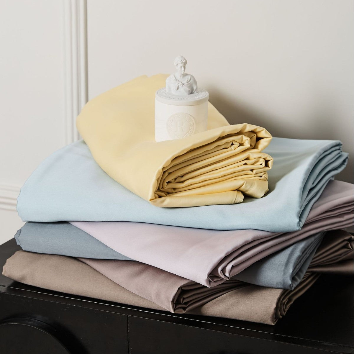 LF-grade Tencel Lyocell Fiber Summer Cool Feeling Ice Silk Solid Color Single Product Bed Sheet
