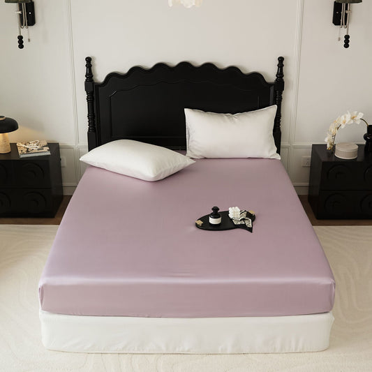 LF-grade Tencel Lyocell Fiber Summer Cool Feeling Ice Silk Solid Color Single Product Bed Sheet